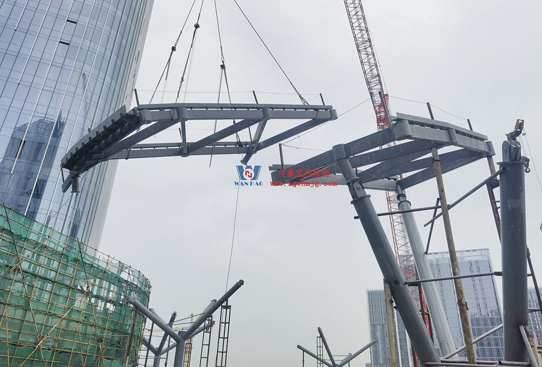 攻堅(jiān)克難，全速推進(jìn)|這個(gè)ETFE商業(yè)天幕迎來新進(jìn)展