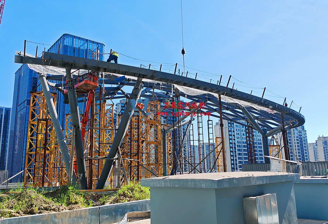 攻堅(jiān)克難，全速推進(jìn)|這個(gè)ETFE商業(yè)天幕迎來新進(jìn)展