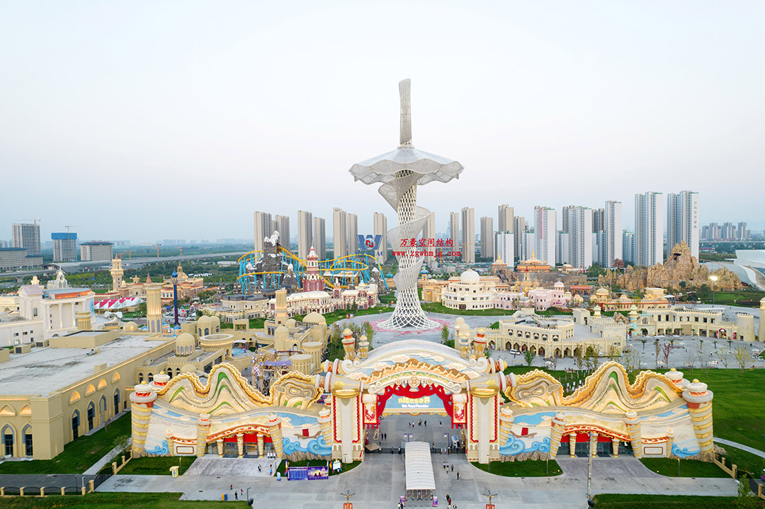 ETFE膜結(jié)構(gòu)地標(biāo)塔—以愛之名,點(diǎn)亮絲路歡樂世界 ETFE膜結(jié)構(gòu)地標(biāo)塔—以愛之名,點(diǎn)亮絲路歡樂世界