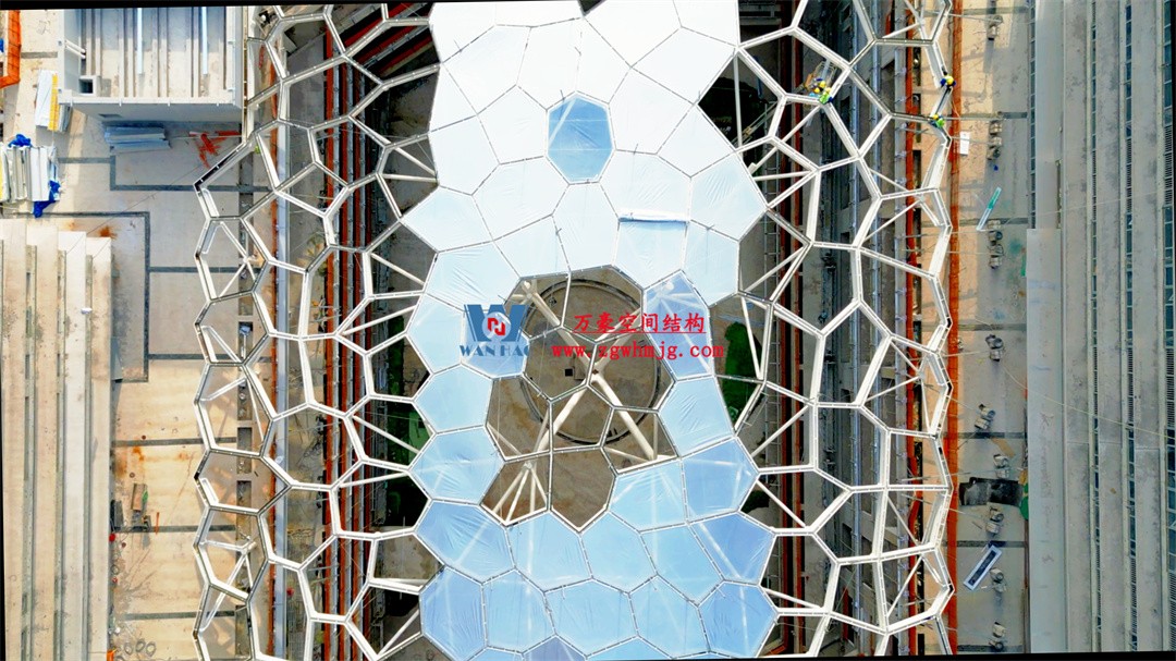 浙江萬豪空間結(jié)構(gòu)集團(tuán)有限公司安吉云安里項(xiàng)目膜結(jié)構(gòu)工程進(jìn)展報(bào)告 浙江萬豪空間結(jié)構(gòu)集團(tuán)有限公司安吉云安里項(xiàng)目膜結(jié)構(gòu)工程進(jìn)展報(bào)告