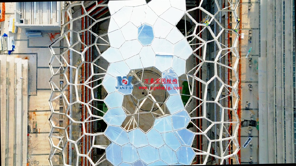 浙江萬豪空間結(jié)構(gòu)集團有限公司安吉云安里項目膜結(jié)構(gòu)工程進展報告