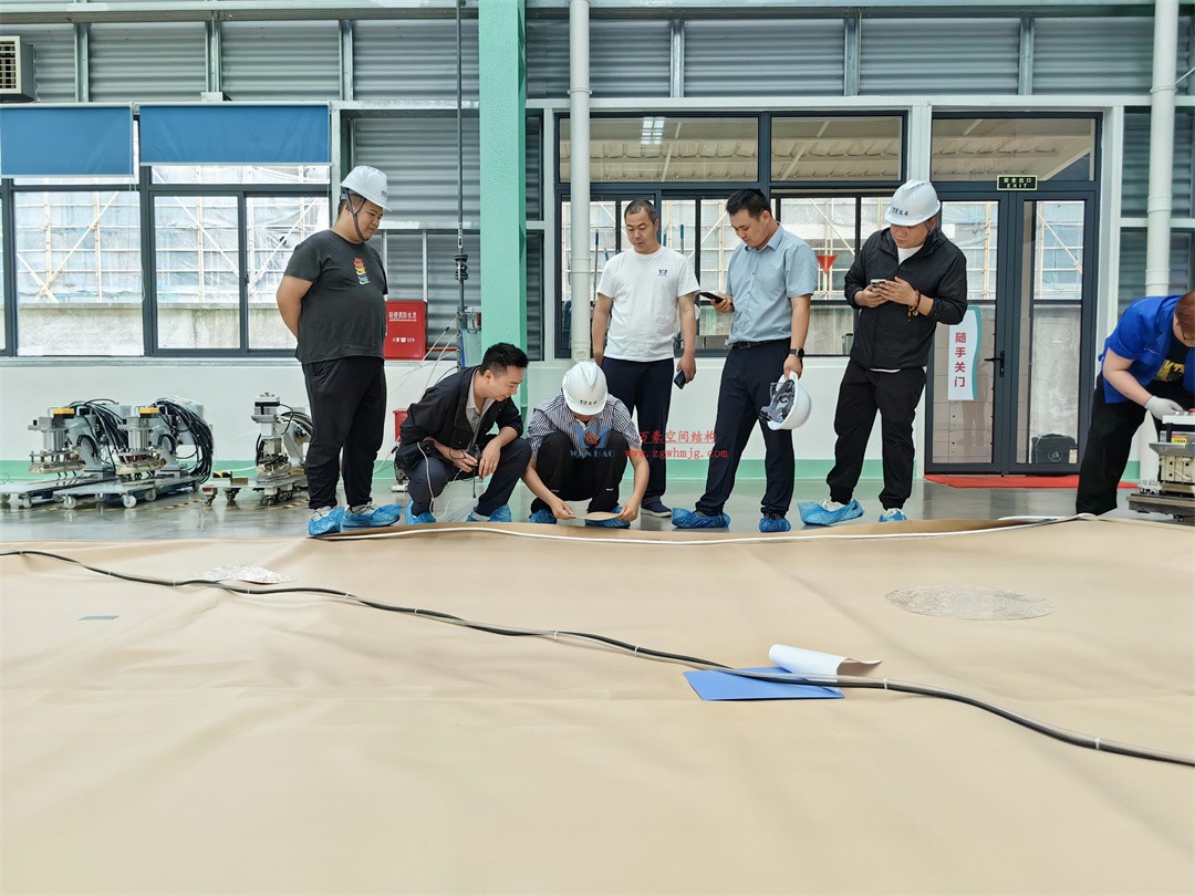 科技賦能品質(zhì)工程 | 萬(wàn)豪集團(tuán)攜手浙大團(tuán)隊(duì)圓滿(mǎn)完成無(wú)錫奧體中心膜結(jié)構(gòu)排水試驗(yàn)驗(yàn)收 科技賦能品質(zhì)工程 | 萬(wàn)豪集團(tuán)攜手浙大團(tuán)隊(duì)圓滿(mǎn)完成無(wú)錫奧體中心膜結(jié)構(gòu)排水試驗(yàn)驗(yàn)收