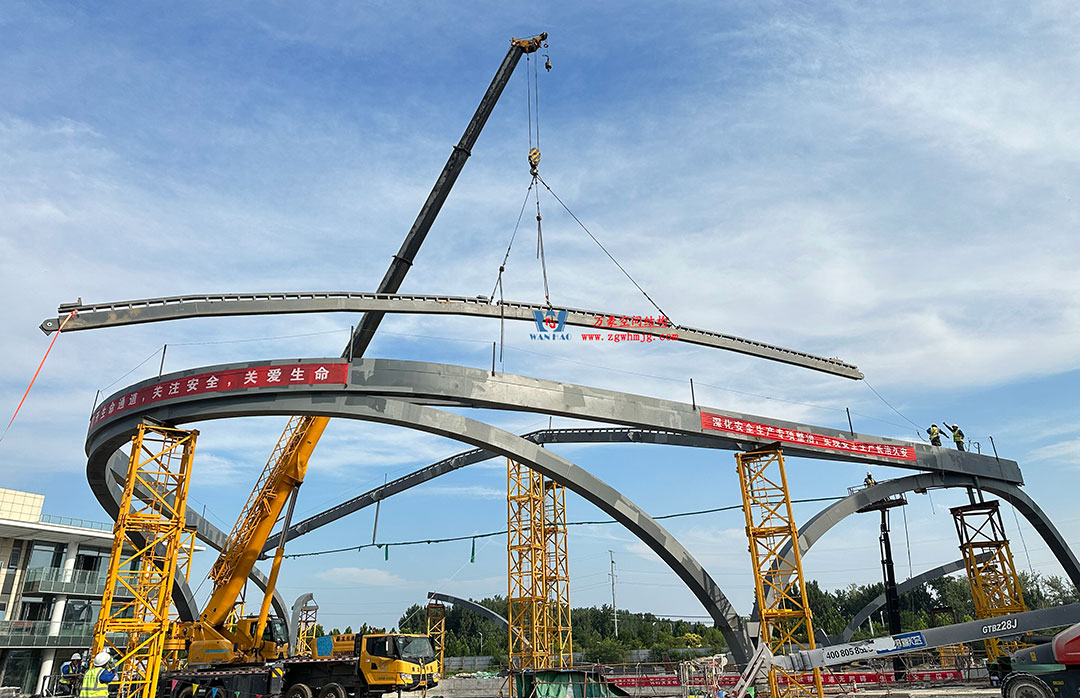 ETFE氣枕膜與雙曲面空間網(wǎng)殼結(jié)構(gòu)結(jié)合是什么樣？一起來一睹真容