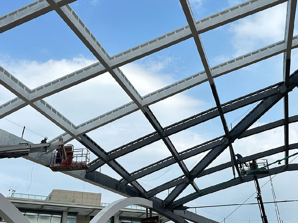 雙曲面空間網(wǎng)殼結(jié)構(gòu)，快來一睹風(fēng)姿！