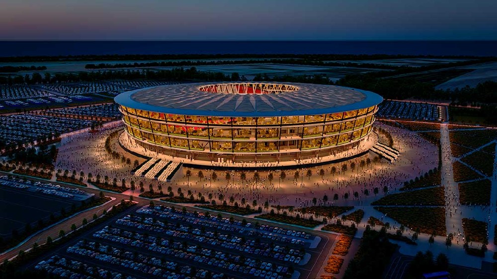 萬(wàn)豪中標(biāo)-塞爾維亞國(guó)家足球場(chǎng)