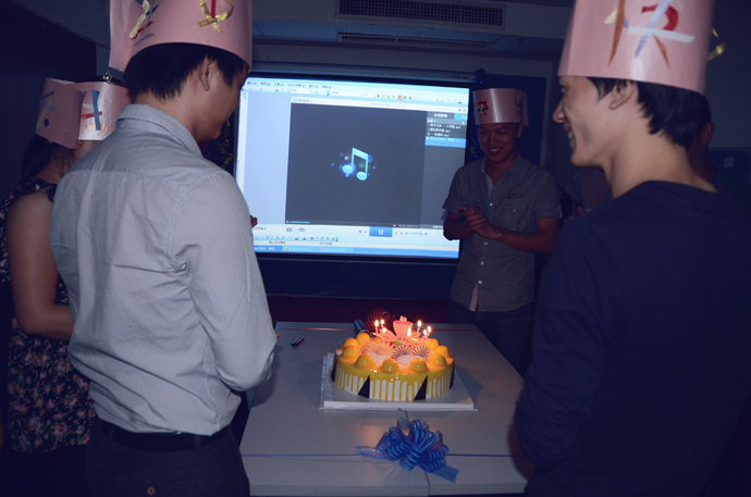 2014年9月份萬(wàn)豪集體生日會(huì)