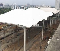 湖州電網(wǎng)訓(xùn)練基地膜結(jié)構(gòu)項目完工