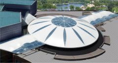 屋頂膜結(jié)構(gòu)效果如何？做屋頂拉膜結(jié)構(gòu)可移動價