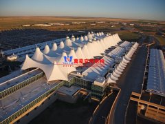 丹佛機場膜結(jié)構(gòu)——不一樣的藝術(shù)氣息