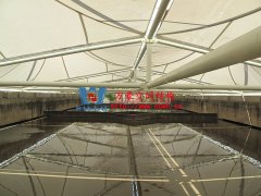 污水池加蓋用什么材料好？為什么污水池膜結(jié)構(gòu)加蓋如此受歡迎？