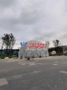 無(wú)線創(chuàng)智城市功能空間業(yè)態(tài)優(yōu)化五星集市鋼膜結(jié)構(gòu)工程膜結(jié)構(gòu)安裝中